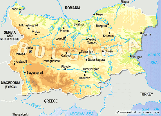  Bulgaria Map